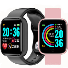 Y68 Smart Watch Sports Watches Full Touch D20 Heart Rate Monitor 4.0 Receiving Message Waterproof Multi Language